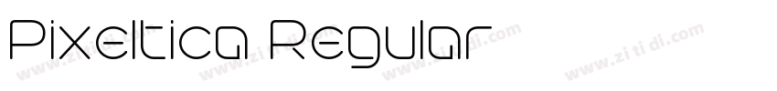 Pixeltica Regular字体转换 Pixeltica Regular字体转换